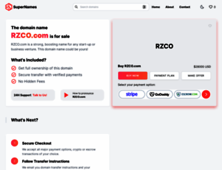 rzco.com screenshot