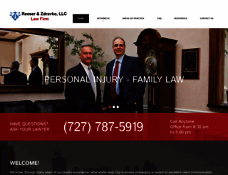 rzlawgroup.com screenshot