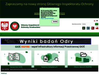 rzseie.gios.gov.pl screenshot