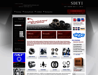 s-bearings.com screenshot
