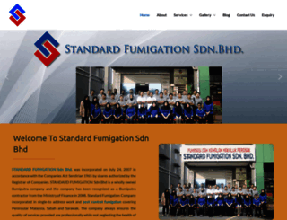 s-fumigation.com screenshot