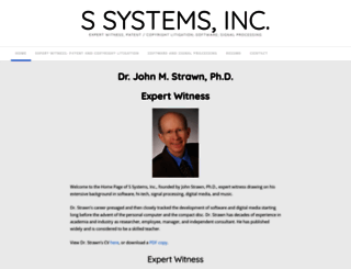 s-systems-inc.com screenshot