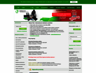 s-world.sk screenshot