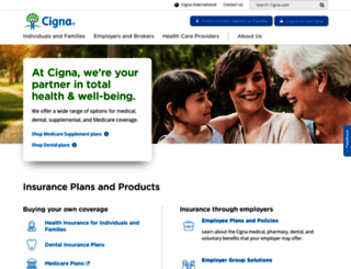 s.survey.cigna.com screenshot