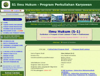 s1-ilmu-hukum.programperkuliahankaryawan.com screenshot