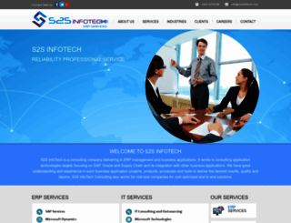 s2sinfotech.com screenshot