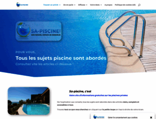 sa-piscine.com screenshot