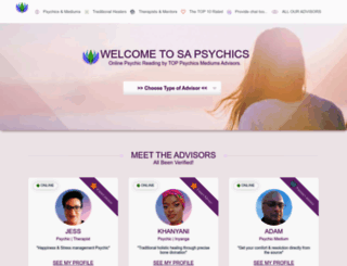 sa-psychics.co.za screenshot