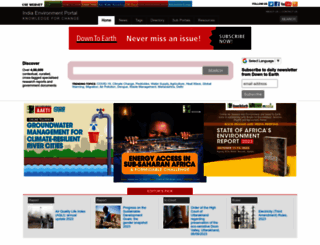 sa.indiaenvironmentportal.org.in screenshot