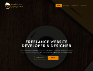 saadibrahim.com screenshot