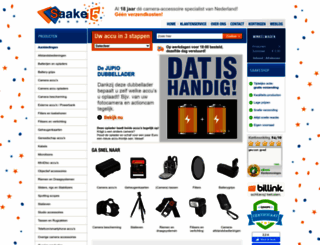 saake-shop.nl screenshot