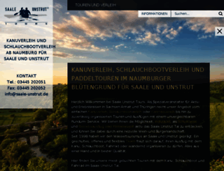 saale-unstrut-portal.de screenshot