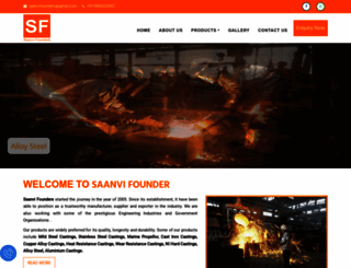 saanvifounders.in screenshot