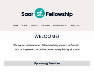 saarfellowship.com screenshot
