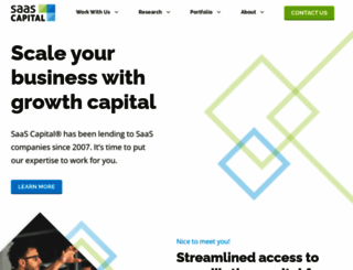 saas-capital.com screenshot