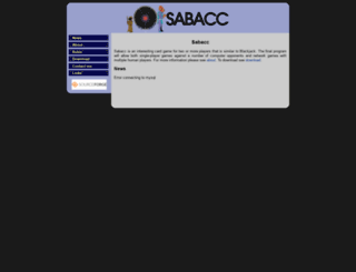 sabacc.sourceforge.net screenshot