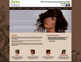 sabahairparramatta.com.au screenshot