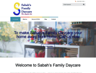sabahsfamilydaycare.com.au screenshot