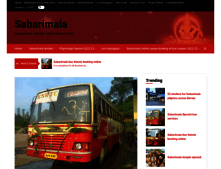 sabarimala.net screenshot