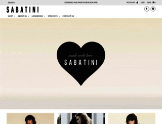 sabatini.co.nz screenshot