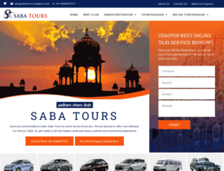 sabatoursudaipur.com screenshot