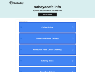 sabayacafe.info screenshot