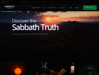 sabbathtruth.com screenshot