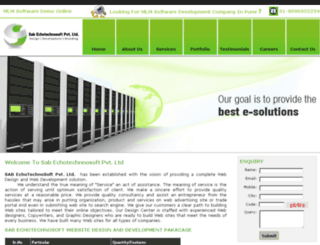 sabechotechnosoft.com screenshot