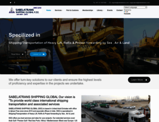 sabelatrans.com screenshot