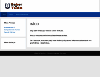 saberdetudo.com.br screenshot