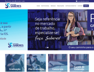 saberes.edu.br screenshot