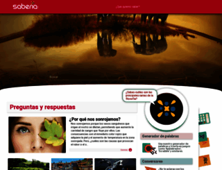 saberia.com screenshot