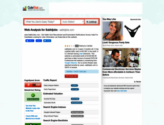 sabhijobs.com.cutestat.com screenshot