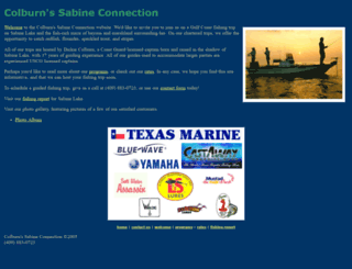 sabineconnection.com screenshot