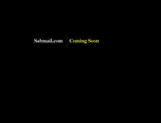 sabmail.com screenshot