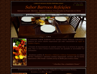 saborbarroco.com.br screenshot