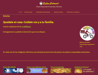 saborcolonial.com screenshot