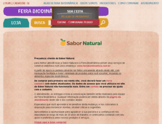 sabornatural.com.br screenshot