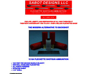 sabotdesigns.com screenshot