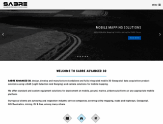 sabreadvanced3d.com screenshot