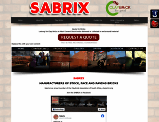 sabrix.co.za screenshot