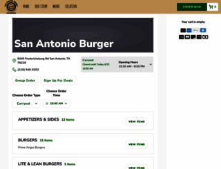 saburgercompany.com screenshot