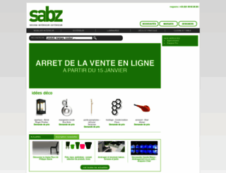 sabz.fr screenshot