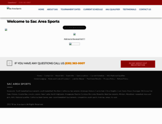sacareasports.net screenshot