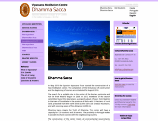 sacca.dhamma.org screenshot