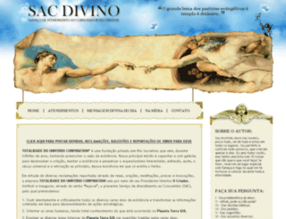 sacdivino.org screenshot
