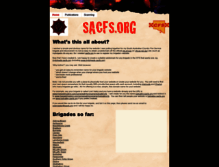 sacfs.org screenshot