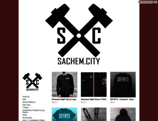 sachemcity.storenvy.com screenshot