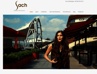 sachhairextension.com screenshot