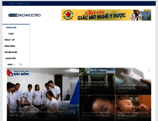 sachhoctro.com.vn screenshot